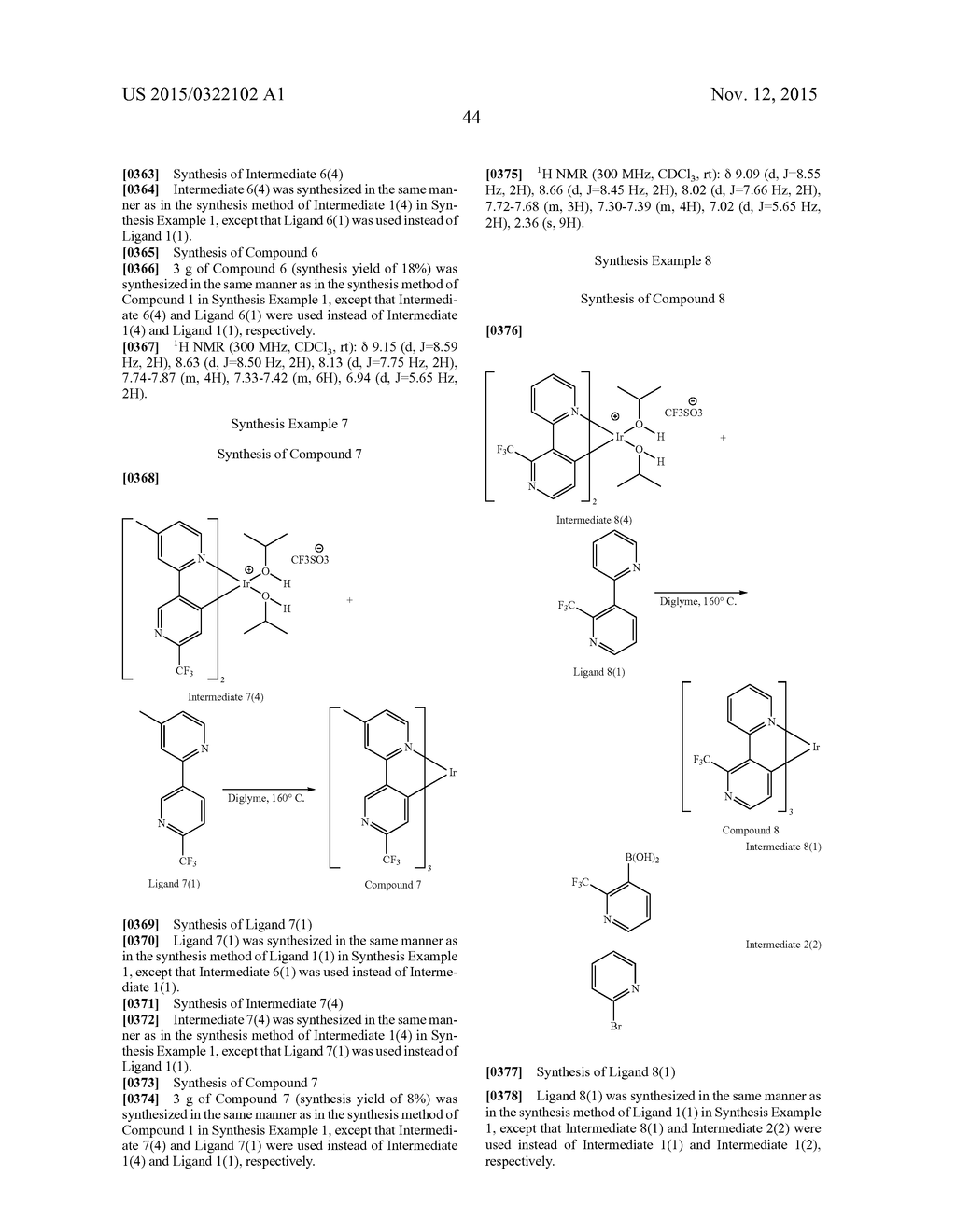 ORGANOMETALLIC COMPOUND AND ORGANIC LIGHT-EMITTING DEVICE INCLUDING THE     SAME - diagram, schematic, and image 46