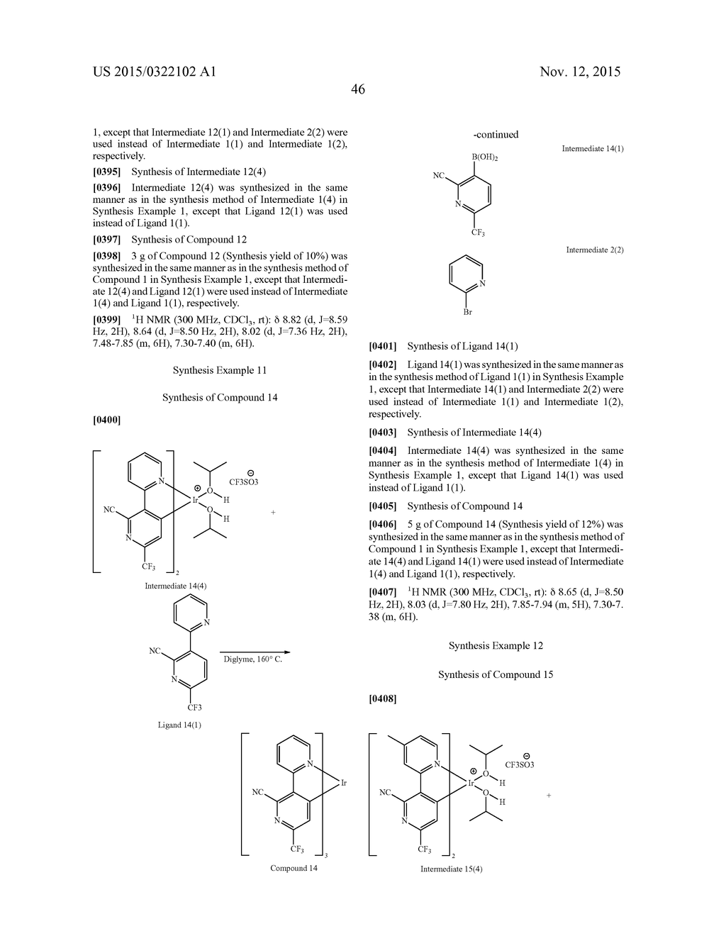 ORGANOMETALLIC COMPOUND AND ORGANIC LIGHT-EMITTING DEVICE INCLUDING THE     SAME - diagram, schematic, and image 48