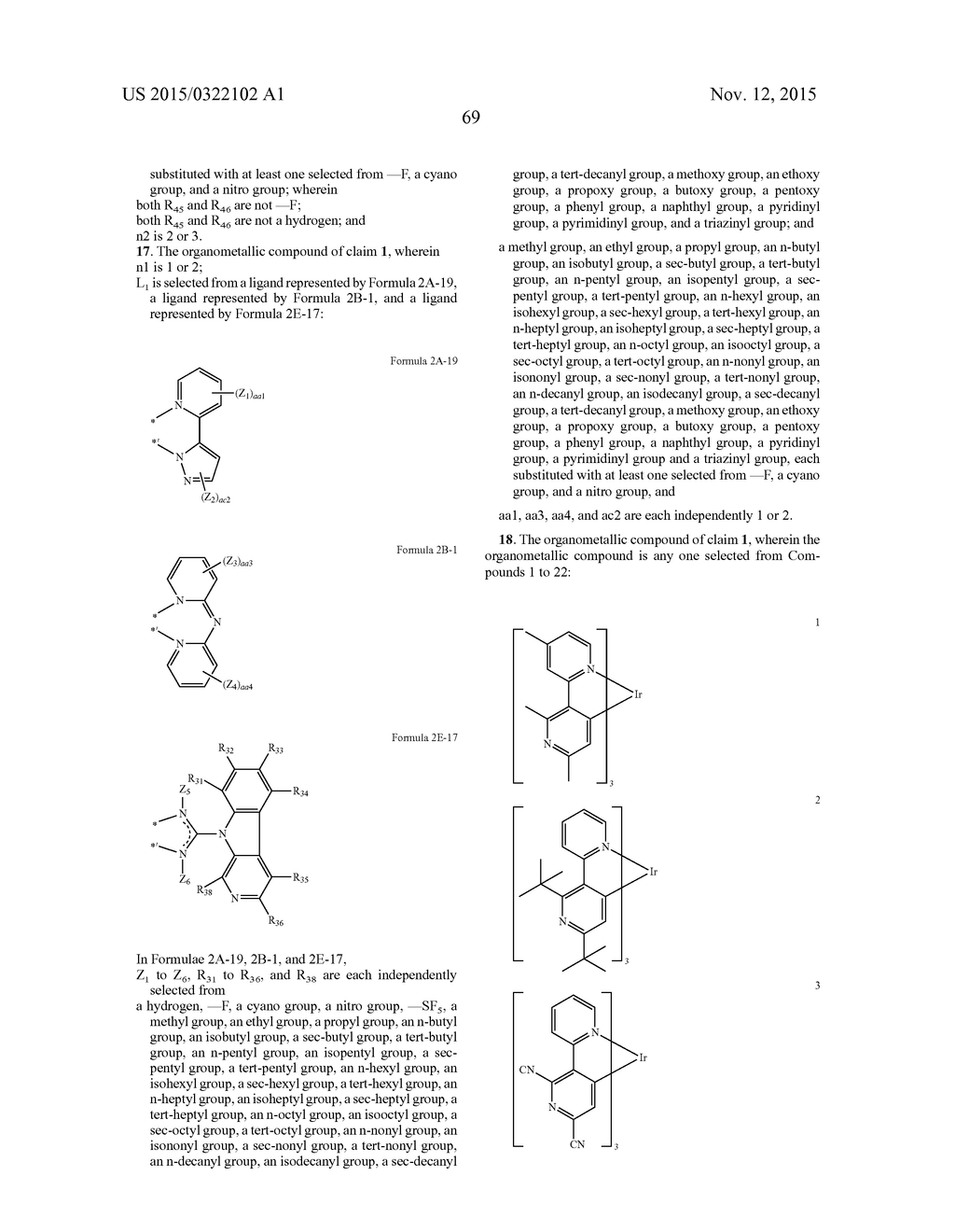 ORGANOMETALLIC COMPOUND AND ORGANIC LIGHT-EMITTING DEVICE INCLUDING THE     SAME - diagram, schematic, and image 71