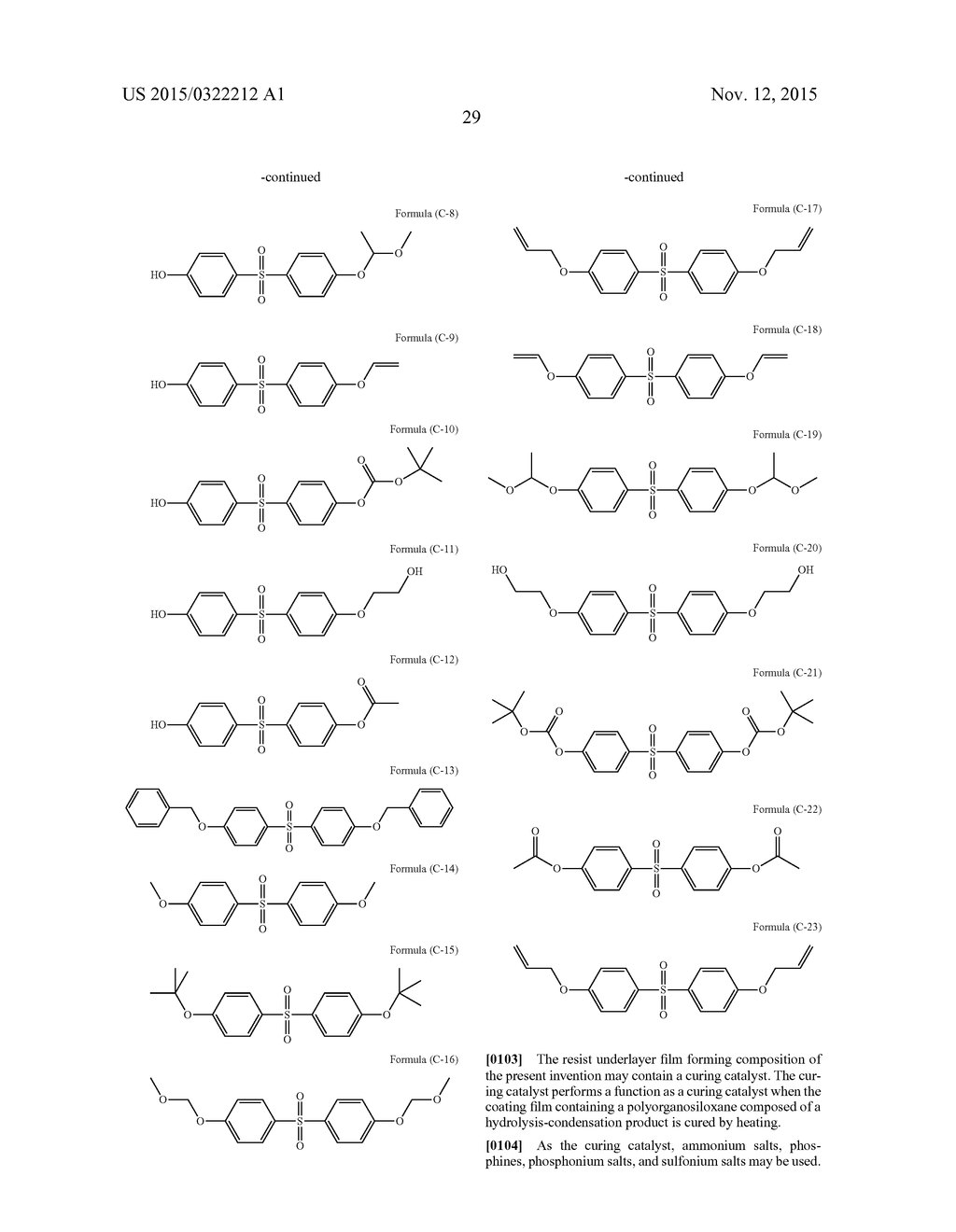 COMPOSITION FOR FORMING SILICON-CONTAINING RESIST UNDERLAYER FILM HAVING     CYCLIC DIESTER GROUP - diagram, schematic, and image 34