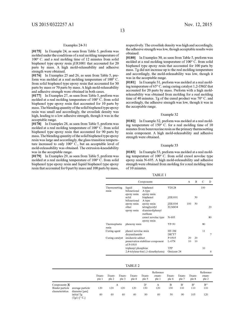 BINDER RESIN COMPOSITION FOR PREFORM, BINDER PARTICLE, PREFORM, AND     FIBER-REINFORCED COMPOSITE MATERIAL - diagram, schematic, and image 14