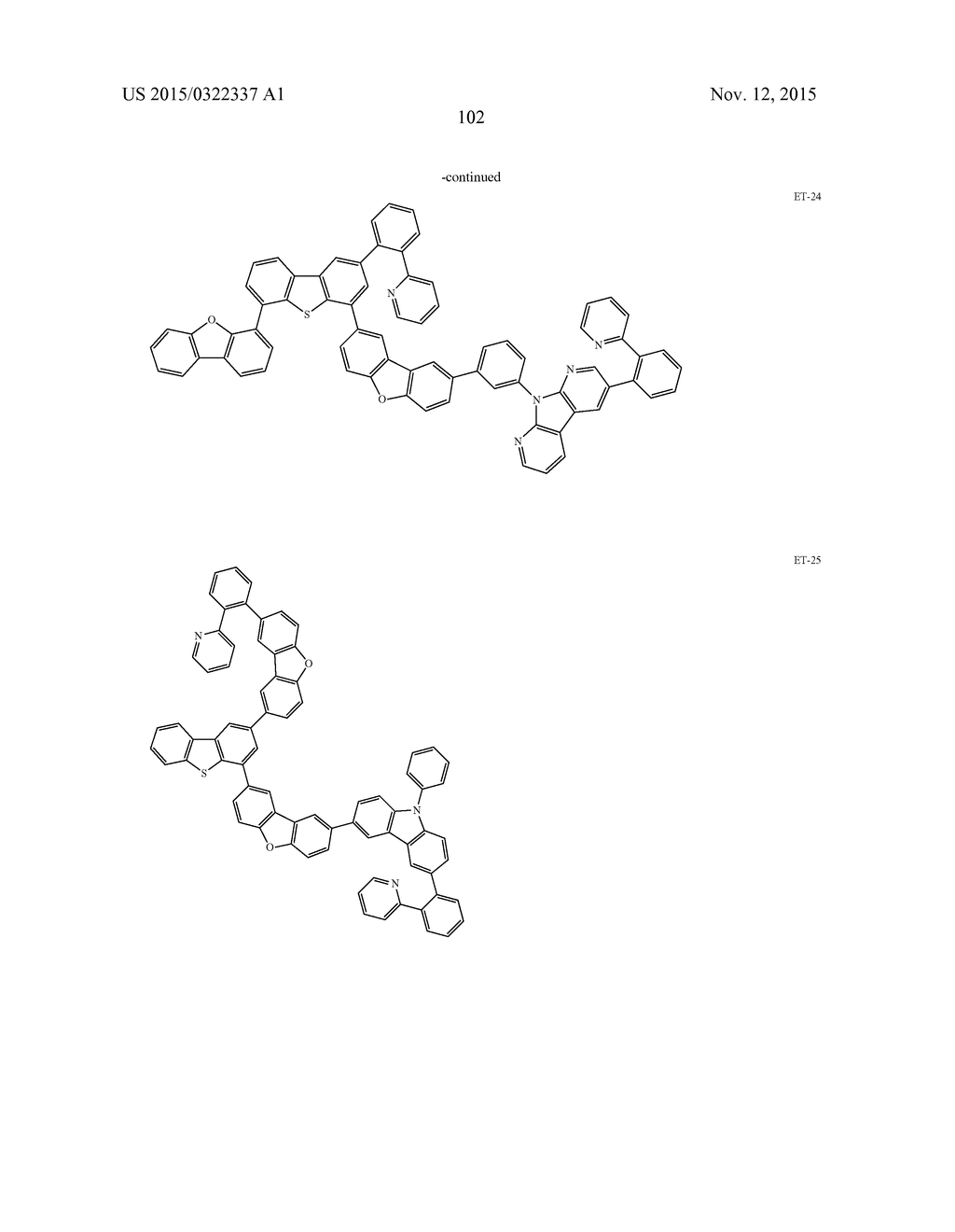 MATERIAL FOR ORGANIC ELECTROLUMINESCENT ELEMENT, ORGANIC     ELECTROLUMINESCENT ELEMENT, ILLUMINATION DEVICE, AND DISPLAY DEVICE - diagram, schematic, and image 108