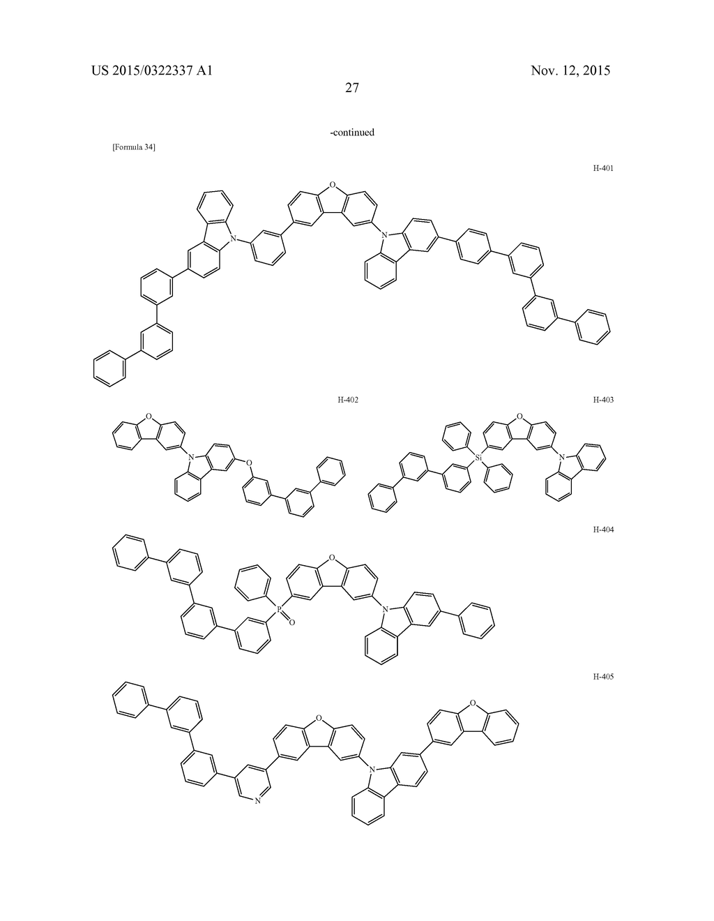 MATERIAL FOR ORGANIC ELECTROLUMINESCENT ELEMENT, ORGANIC     ELECTROLUMINESCENT ELEMENT, ILLUMINATION DEVICE, AND DISPLAY DEVICE - diagram, schematic, and image 33