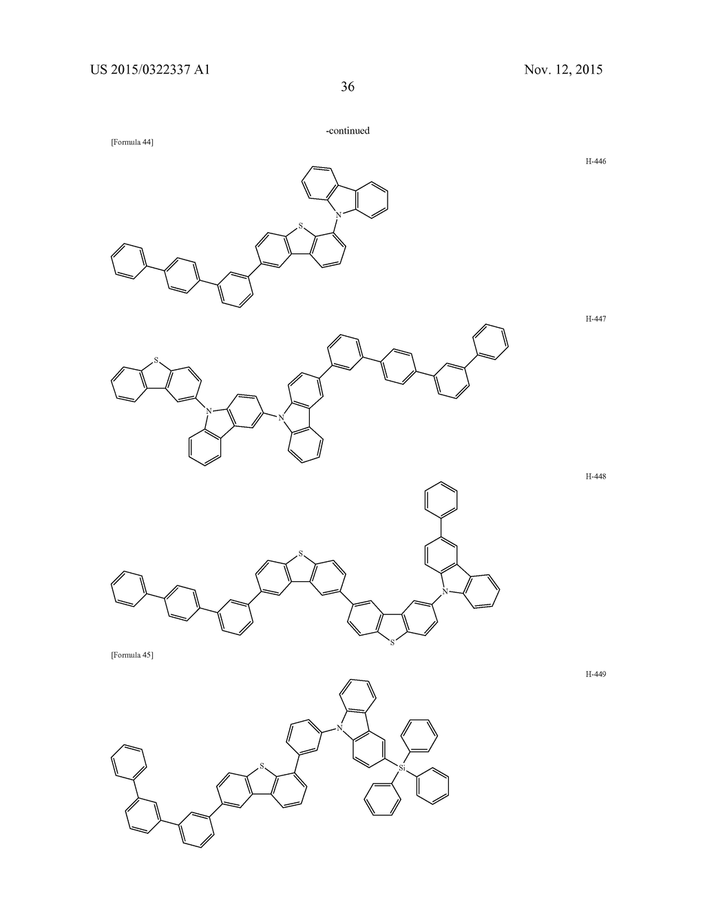 MATERIAL FOR ORGANIC ELECTROLUMINESCENT ELEMENT, ORGANIC     ELECTROLUMINESCENT ELEMENT, ILLUMINATION DEVICE, AND DISPLAY DEVICE - diagram, schematic, and image 42