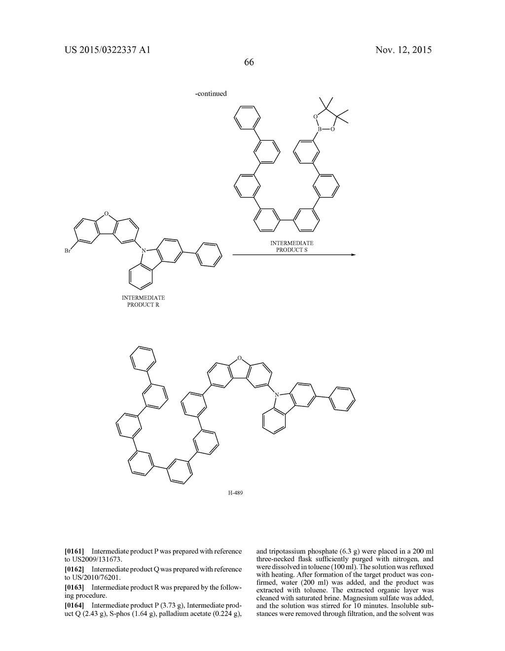 MATERIAL FOR ORGANIC ELECTROLUMINESCENT ELEMENT, ORGANIC     ELECTROLUMINESCENT ELEMENT, ILLUMINATION DEVICE, AND DISPLAY DEVICE - diagram, schematic, and image 72