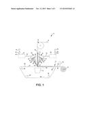 HYBRID NON-WOVEN WEB AND AN APPARATUS AND METHOD FOR FORMING SAID WEB diagram and image