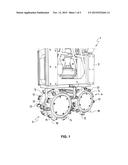 HYDROMILL WHEEL WITH SINGLE DISC CUTTING ROLLERS diagram and image