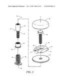 Toilet Fastener Assembly and Method of Use diagram and image