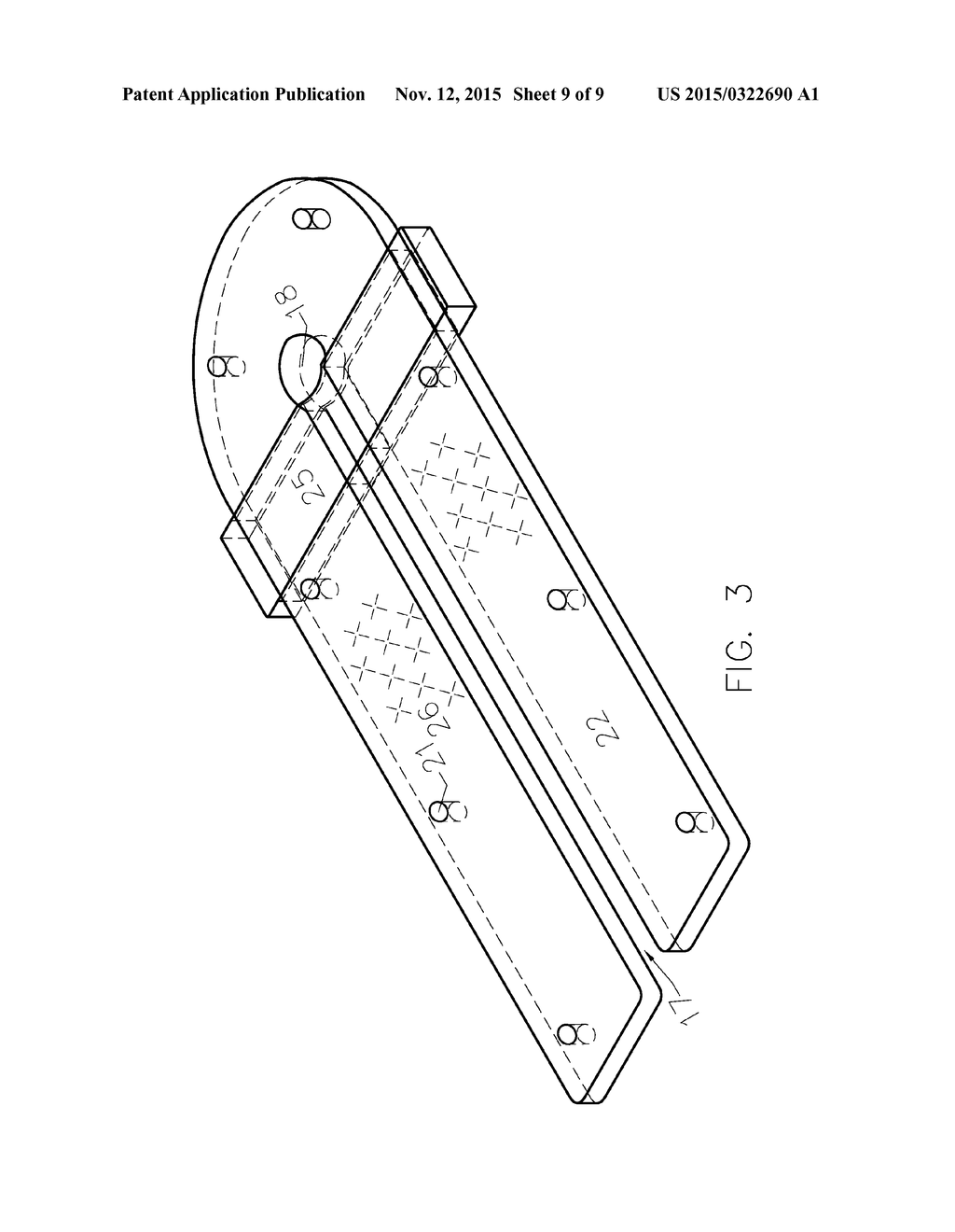 Canopy Leg Hold Down Plate - diagram, schematic, and image 10