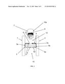 INSULATING GLAZING HAVING A PRESSURE-EQUALIZING ELEMENT diagram and image