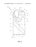 ROTATIONAL DRILL BITS AND DRILLING APPARATUSES INCLUDING THE SAME diagram and image