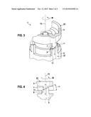 GEOMETRY FOR THE COMPENSATION OF AXIAL GAPS ARISING IN ELECTRIC PUMPS diagram and image