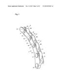 CHAIN GUIDE AND CHAIN TENSIONER DEVICE diagram and image