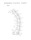 CHAIN GUIDE AND CHAIN TENSIONER DEVICE diagram and image