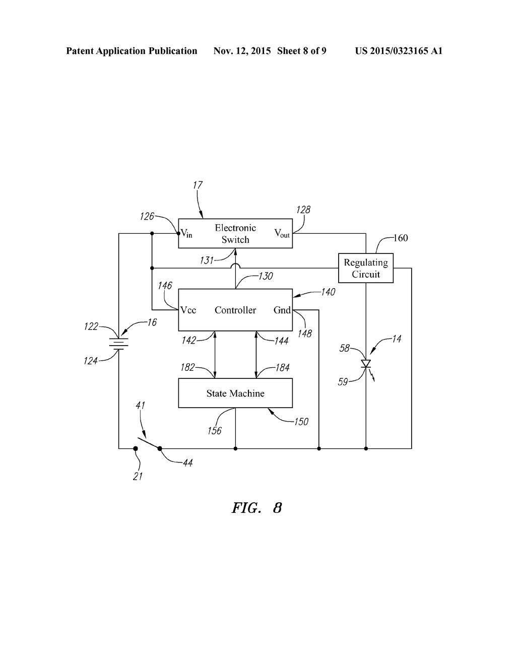 Multi-Mode Portable Lighting Device - diagram, schematic, and image 09