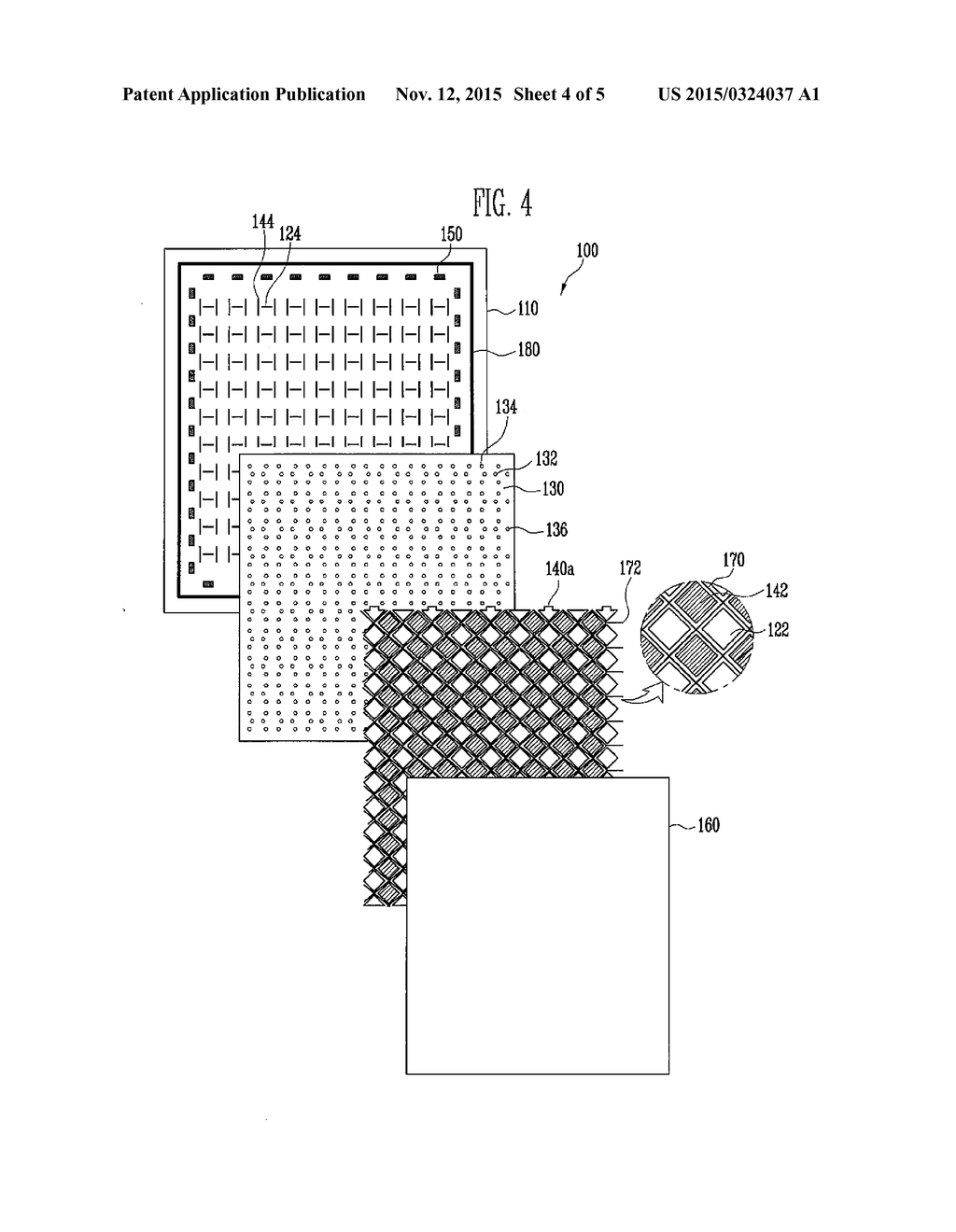 TOUCH SCREEN PANEL AND FABRICATION METHOD THEREOF - diagram, schematic, and image 05