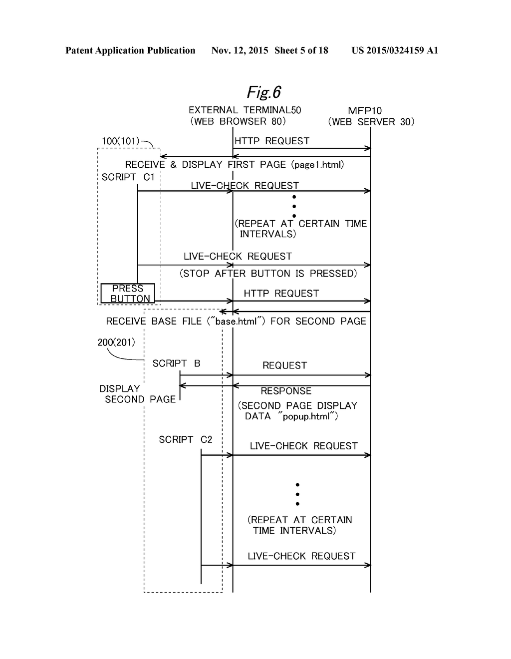 IMAGE FORMING DEVICE AND WEB APPLICATION SYSTEM - diagram, schematic, and image 06