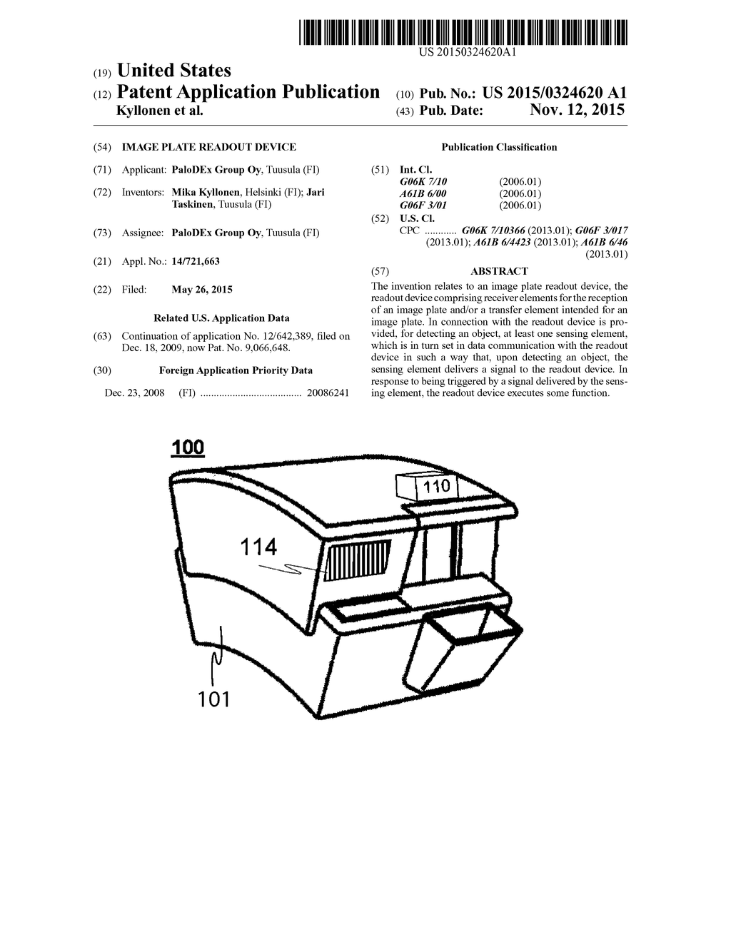 Image Plate Readout Device - diagram, schematic, and image 01