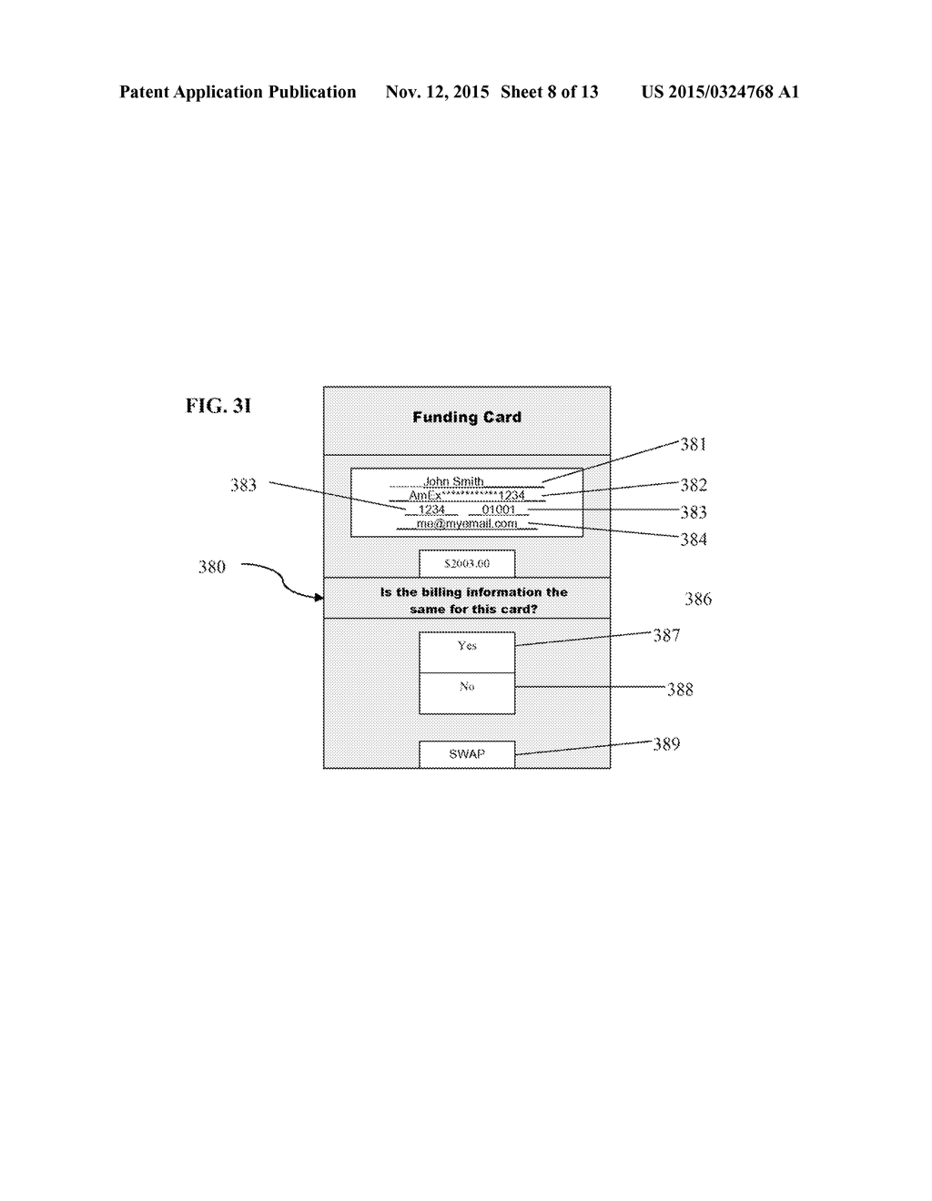 Systems and Methods for Managing Prepaid Cards in a Digital Wallet,     including Transferring Value from Prepaid Cards and Managing User     Selected Accounts - diagram, schematic, and image 09