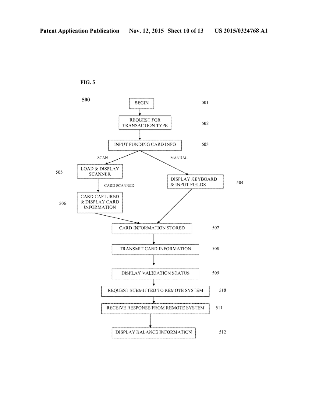 Systems and Methods for Managing Prepaid Cards in a Digital Wallet,     including Transferring Value from Prepaid Cards and Managing User     Selected Accounts - diagram, schematic, and image 11