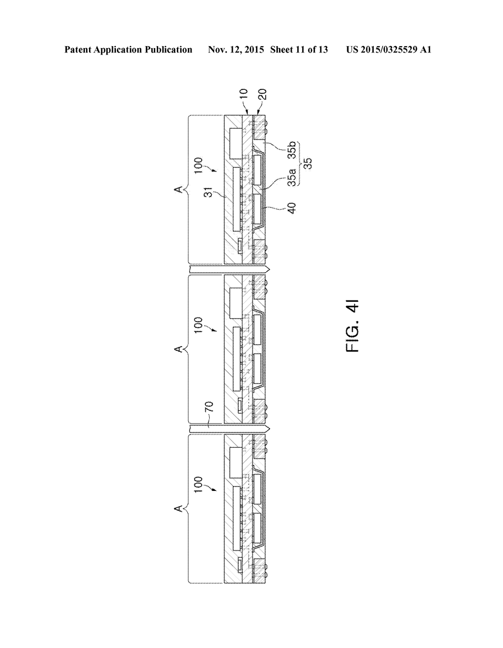 ELECTRONIC DEVICE MODULE AND MANUFACTURING METHOD THEREOF - diagram, schematic, and image 12