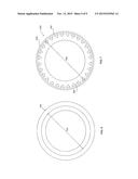 METHOD OF THINNING A WAFER TO PROVIDE A RAISED PERIPHERAL EDGE diagram and image