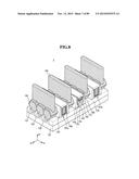 SEMICONDUCTOR DEVICES INCLUDING A DUMMY GATE STRUCTURE ON A FIN diagram and image