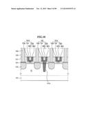 SEMICONDUCTOR DEVICES INCLUDING A DUMMY GATE STRUCTURE ON A FIN diagram and image