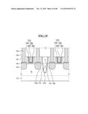 SEMICONDUCTOR DEVICES INCLUDING A DUMMY GATE STRUCTURE ON A FIN diagram and image