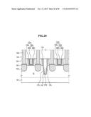 SEMICONDUCTOR DEVICES INCLUDING A DUMMY GATE STRUCTURE ON A FIN diagram and image