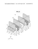 SEMICONDUCTOR DEVICES INCLUDING A DUMMY GATE STRUCTURE ON A FIN diagram and image