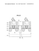 SEMICONDUCTOR DEVICES INCLUDING A DUMMY GATE STRUCTURE ON A FIN diagram and image