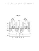 SEMICONDUCTOR DEVICES INCLUDING A DUMMY GATE STRUCTURE ON A FIN diagram and image