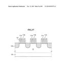 SEMICONDUCTOR DEVICES INCLUDING A DUMMY GATE STRUCTURE ON A FIN diagram and image