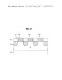 SEMICONDUCTOR DEVICES INCLUDING A DUMMY GATE STRUCTURE ON A FIN diagram and image