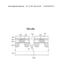 SEMICONDUCTOR DEVICES INCLUDING A DUMMY GATE STRUCTURE ON A FIN diagram and image