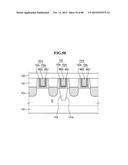 SEMICONDUCTOR DEVICES INCLUDING A DUMMY GATE STRUCTURE ON A FIN diagram and image