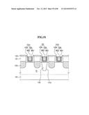 SEMICONDUCTOR DEVICES INCLUDING A DUMMY GATE STRUCTURE ON A FIN diagram and image