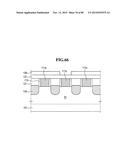 SEMICONDUCTOR DEVICES INCLUDING A DUMMY GATE STRUCTURE ON A FIN diagram and image