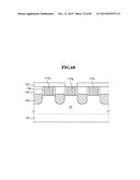 SEMICONDUCTOR DEVICES INCLUDING A DUMMY GATE STRUCTURE ON A FIN diagram and image