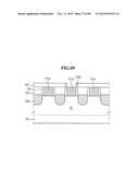 SEMICONDUCTOR DEVICES INCLUDING A DUMMY GATE STRUCTURE ON A FIN diagram and image