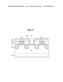 SEMICONDUCTOR DEVICES INCLUDING A DUMMY GATE STRUCTURE ON A FIN diagram and image