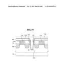 SEMICONDUCTOR DEVICES INCLUDING A DUMMY GATE STRUCTURE ON A FIN diagram and image