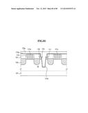 SEMICONDUCTOR DEVICES INCLUDING A DUMMY GATE STRUCTURE ON A FIN diagram and image