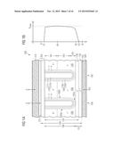 Super Junction Semiconductor Device having Strip Structures in a Cell Area diagram and image