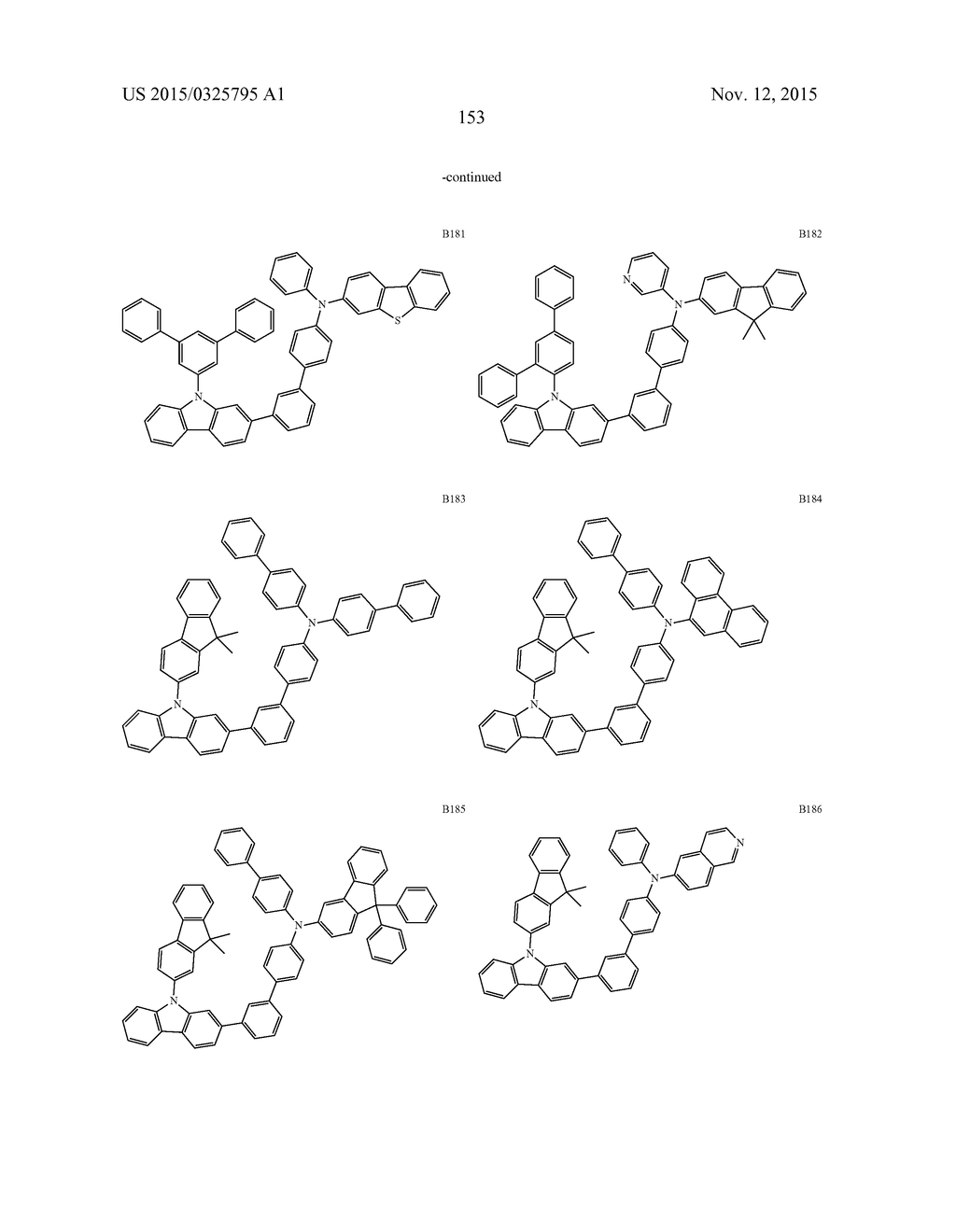 COMPOUND FOR ORGANIC ELECTRIC ELEMENT, ORGANIC ELECTRIC ELEMENT COMPRISING     THE SAME AND ELECTRONIC DEVICE THEREOF - diagram, schematic, and image 155