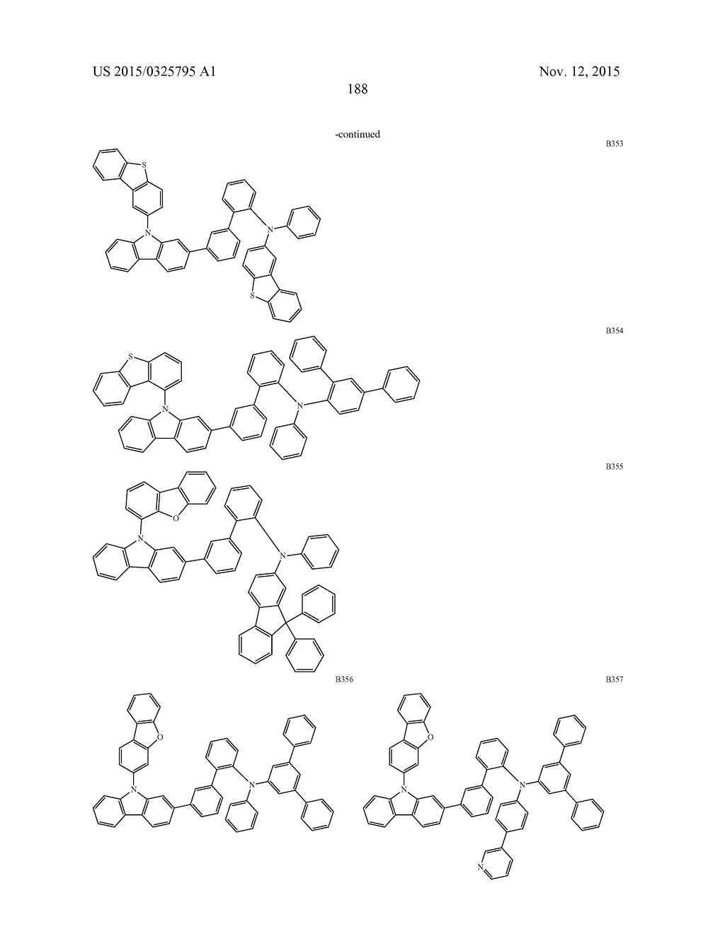 COMPOUND FOR ORGANIC ELECTRIC ELEMENT, ORGANIC ELECTRIC ELEMENT COMPRISING     THE SAME AND ELECTRONIC DEVICE THEREOF - diagram, schematic, and image 190