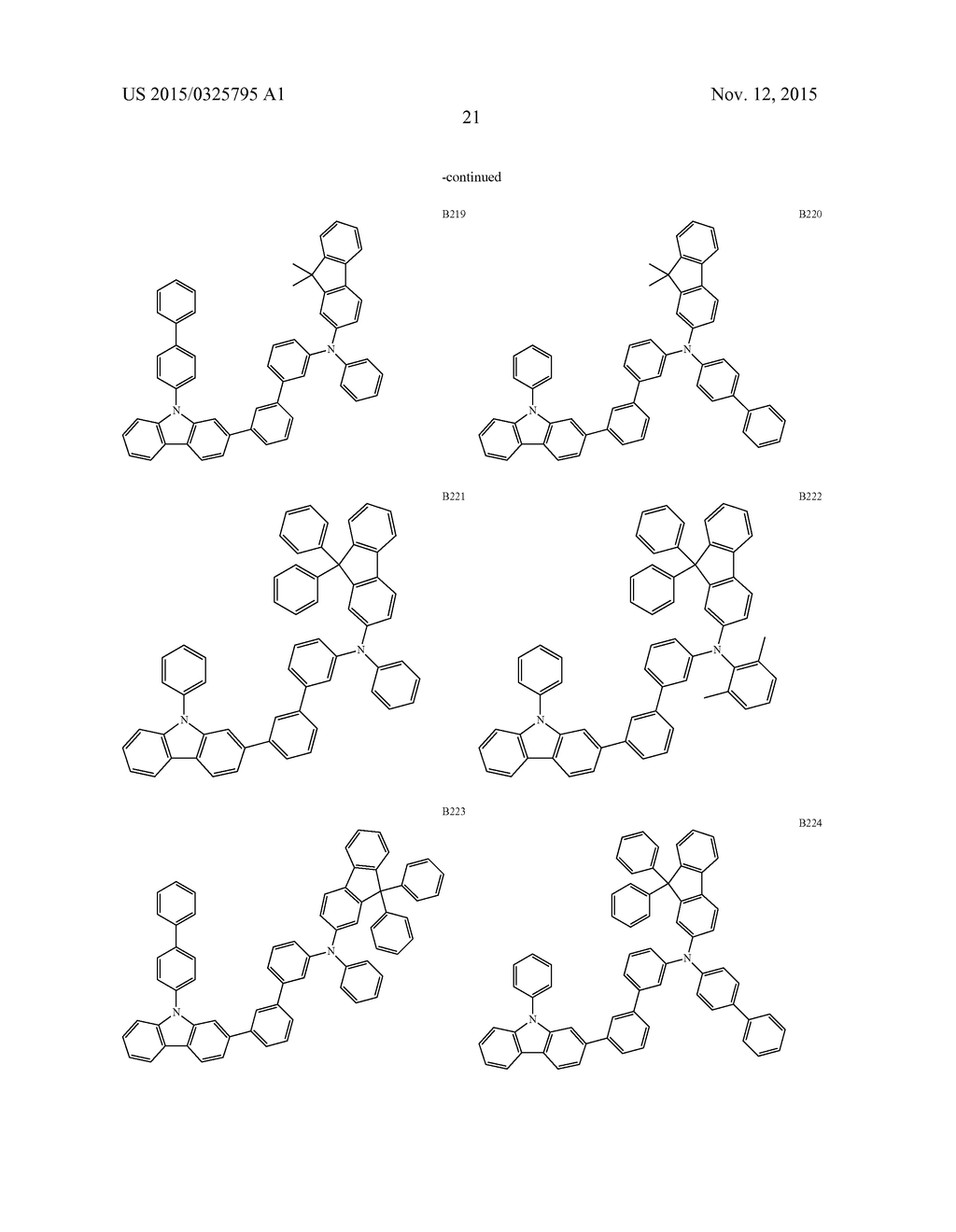 COMPOUND FOR ORGANIC ELECTRIC ELEMENT, ORGANIC ELECTRIC ELEMENT COMPRISING     THE SAME AND ELECTRONIC DEVICE THEREOF - diagram, schematic, and image 23