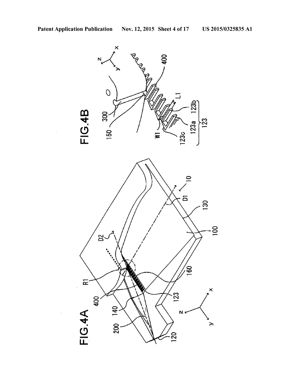 JET NOZZLE, JET PROCESSING DEVICE, PROCESSING METHOD, METHOD FOR     MANUFACTURING CELL COMPONENT, AND SECONDARY CELL - diagram, schematic, and image 05
