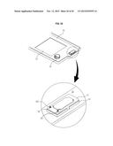 SURFACE-MOUNT TYPE ELECTRIC CONNECTING TERMINAL, AND ELECTRONIC MODULE     UNIT AND CIRCUIT BOARD USING THE SAME diagram and image